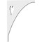 Ekena Millwork Winston Architectural Grade PVC Bracket, 5/8"W X 4"D X 6"H BKTP01X04X06WN - alternate 4